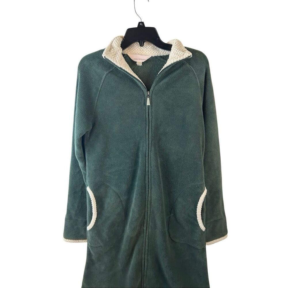 Stan Herman‎ zipper gown robe small